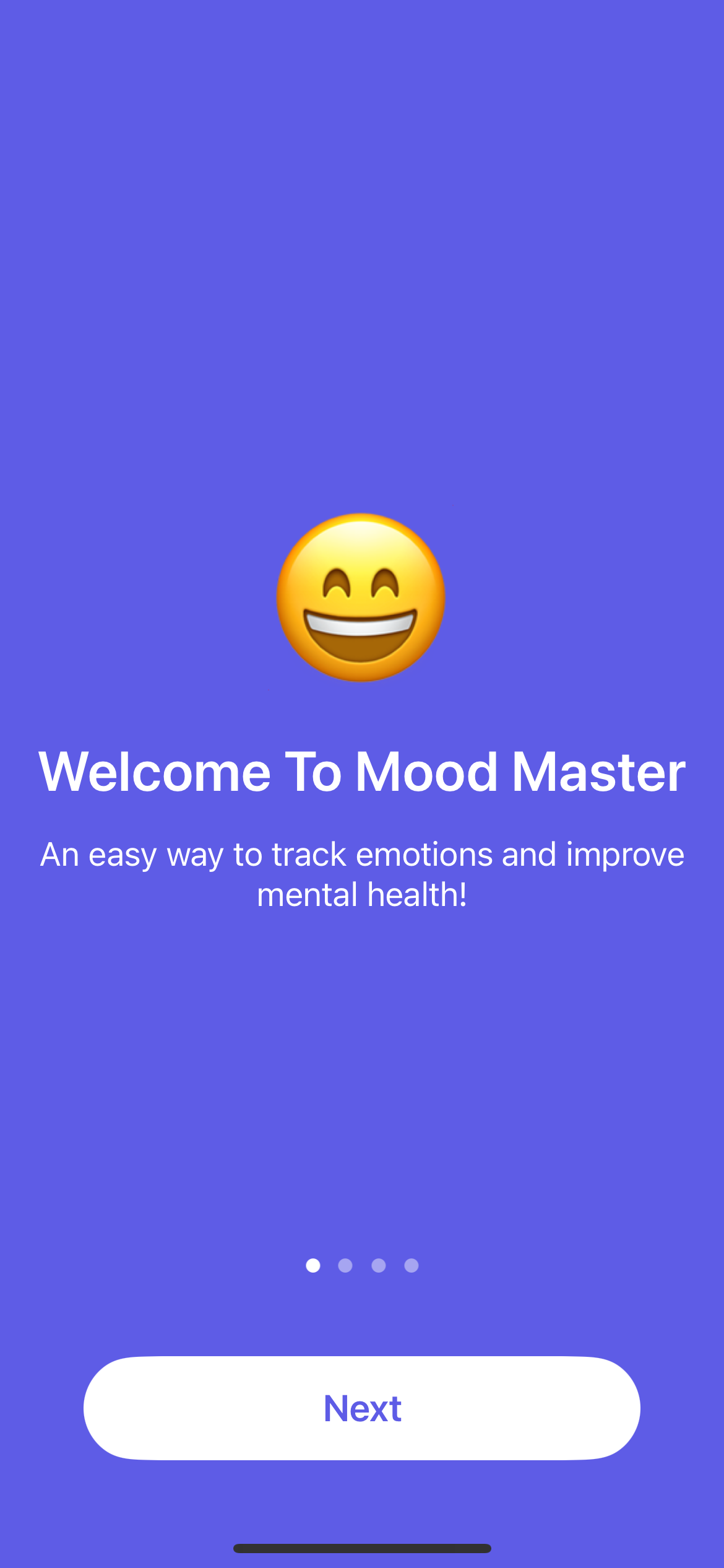 Mood Master iOS preview 1