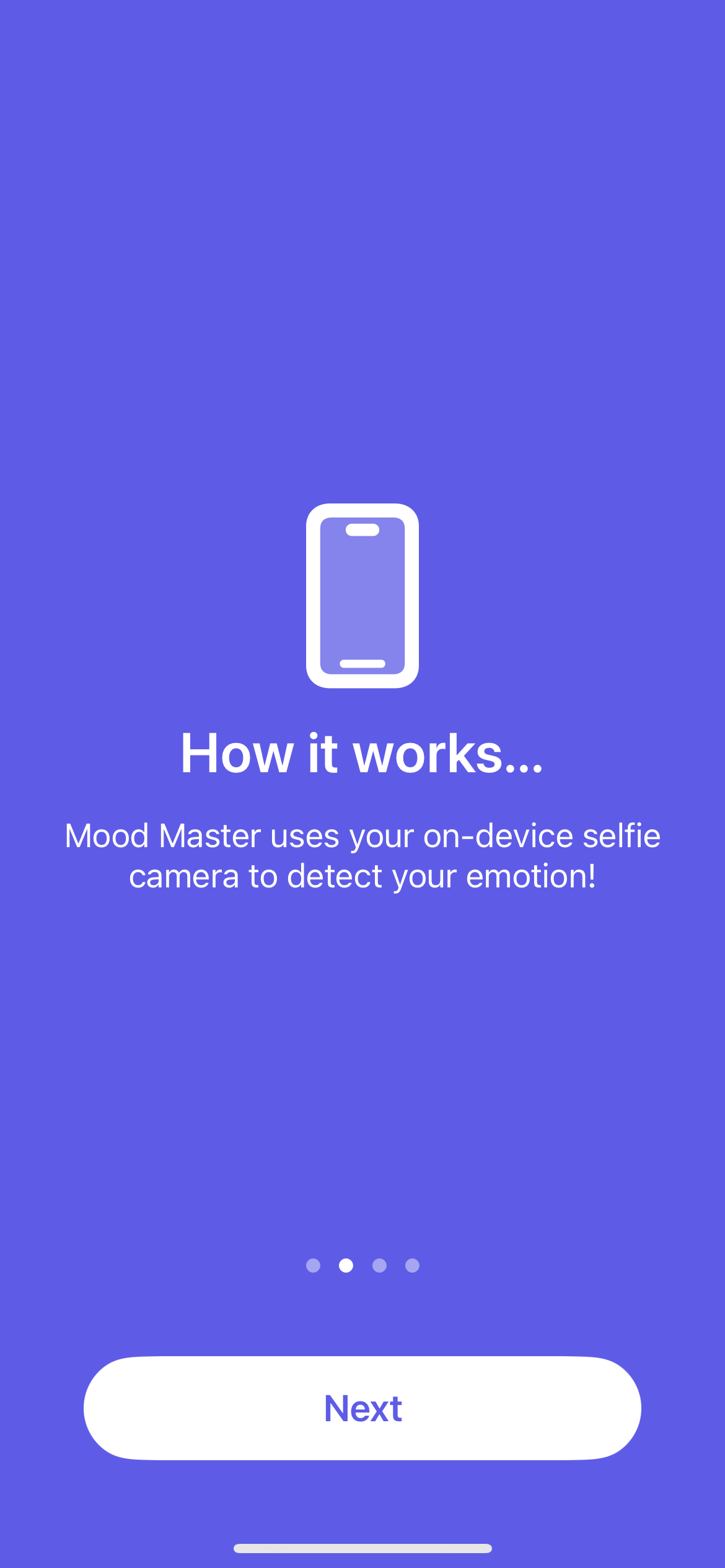 Mood Master iOS preview 2